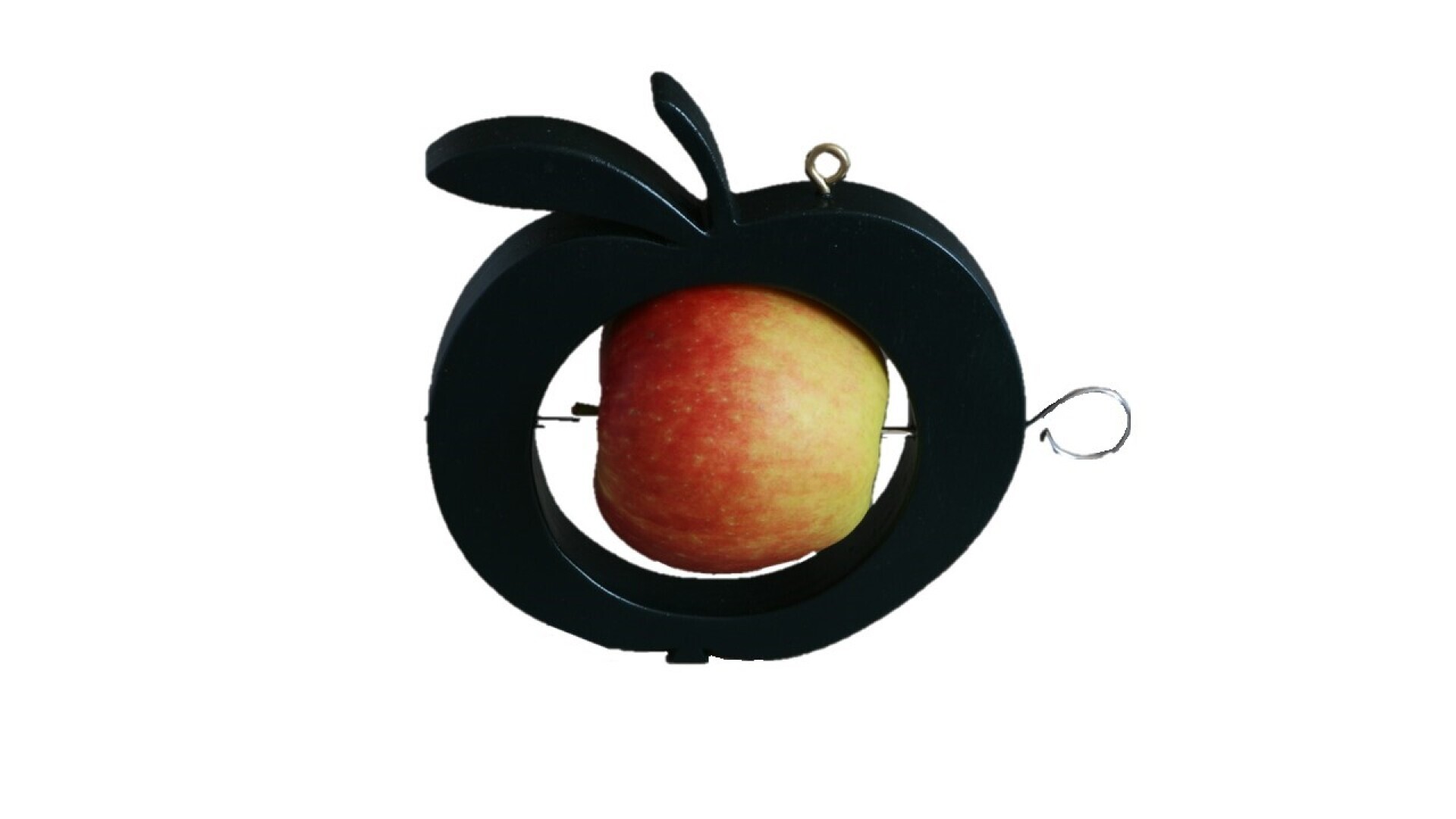 Houten appel; voor  vogelvoer