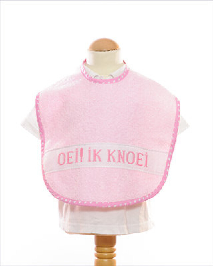 ​Slab 'oei ik knoei'; roze