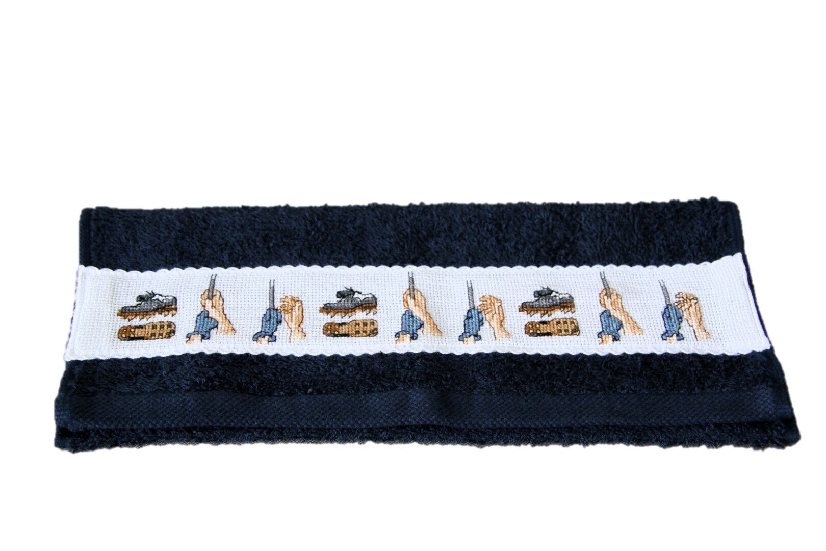 Gastendoekje Golf, donkerblauw