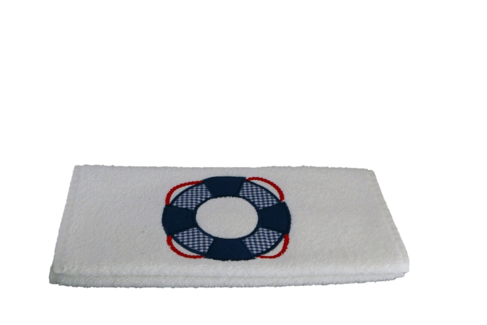 Gastendoekje; blauwe reddingsboei