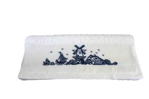 Gastendoekje; Hollands blauw