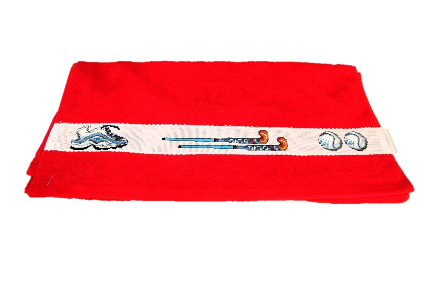 Hockey badhanddoek, rood
