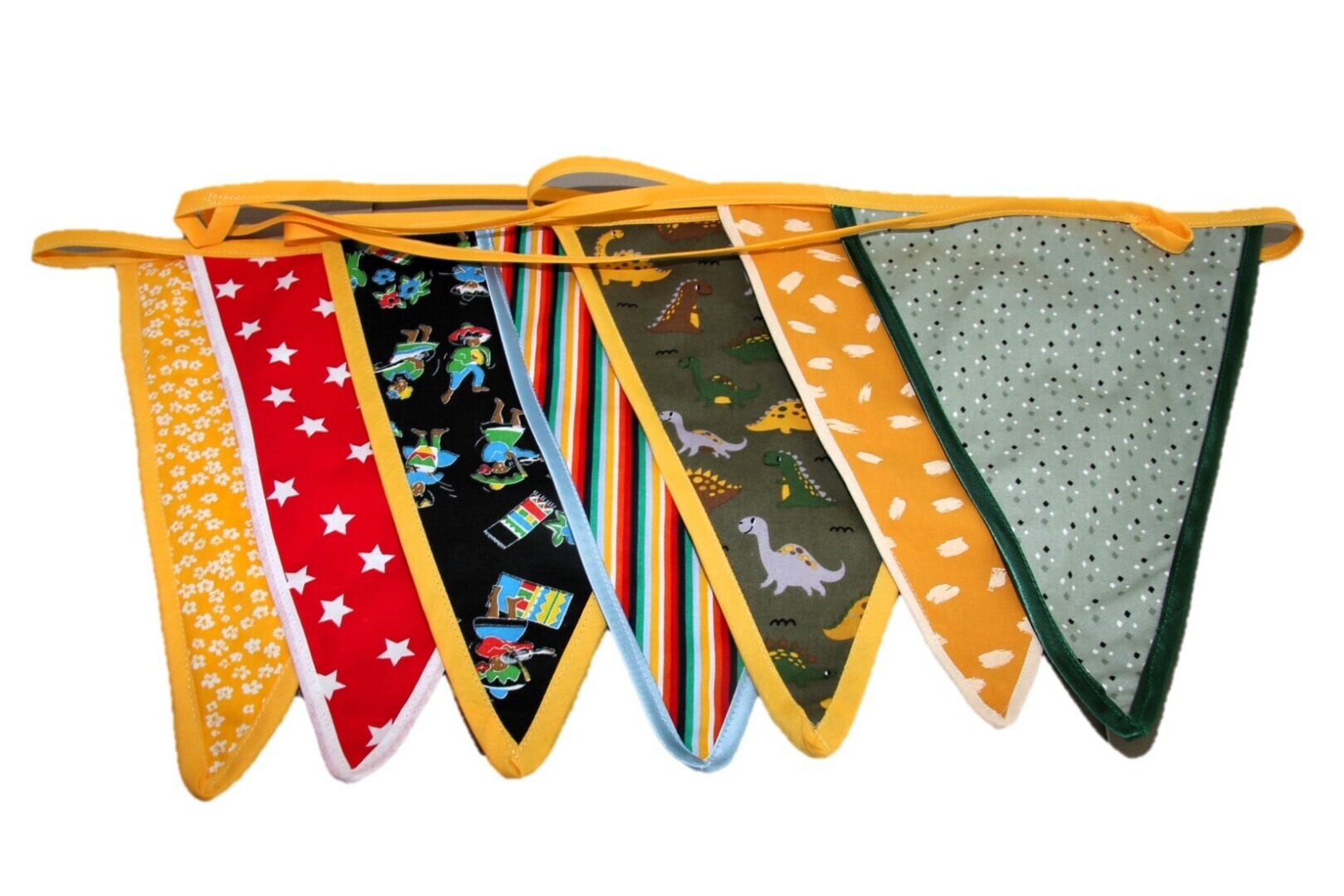 Duurzame Feest slinger 1701b, geel band 