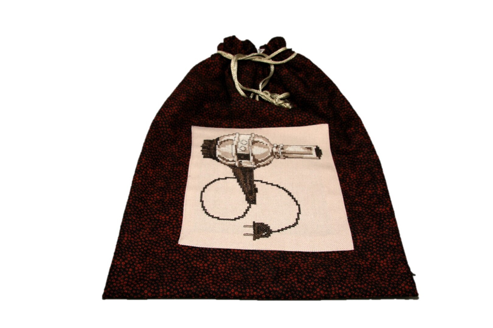 Föhnzak, bruin gestipt