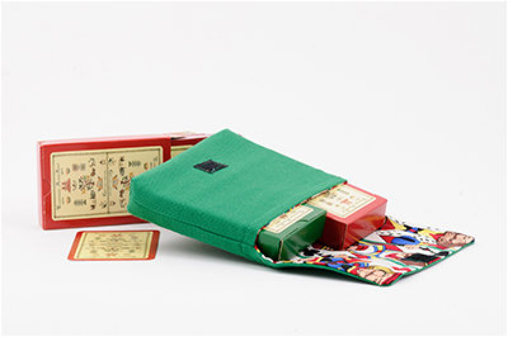 ​Bridge kaartenmapje met 2 pakjes bridgekaarten