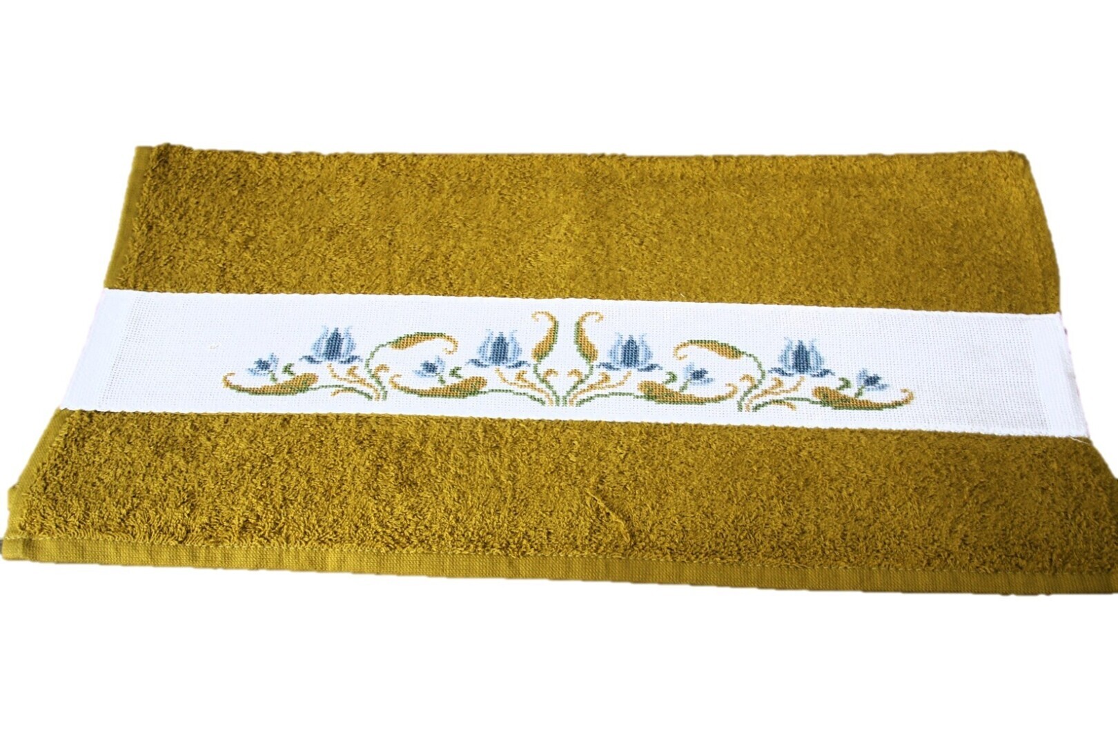 Badhanddoek, olijfgroen