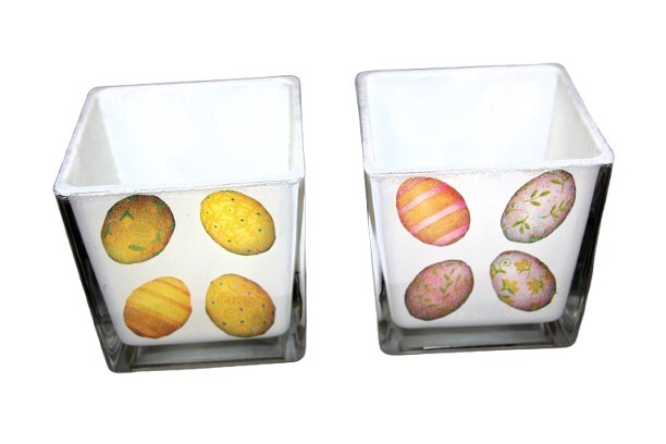 Paaseiwindlichten, 2 stuks