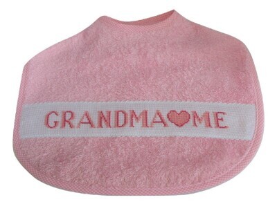 ​Slab; ’grandma loves me’  roze 03.1715
